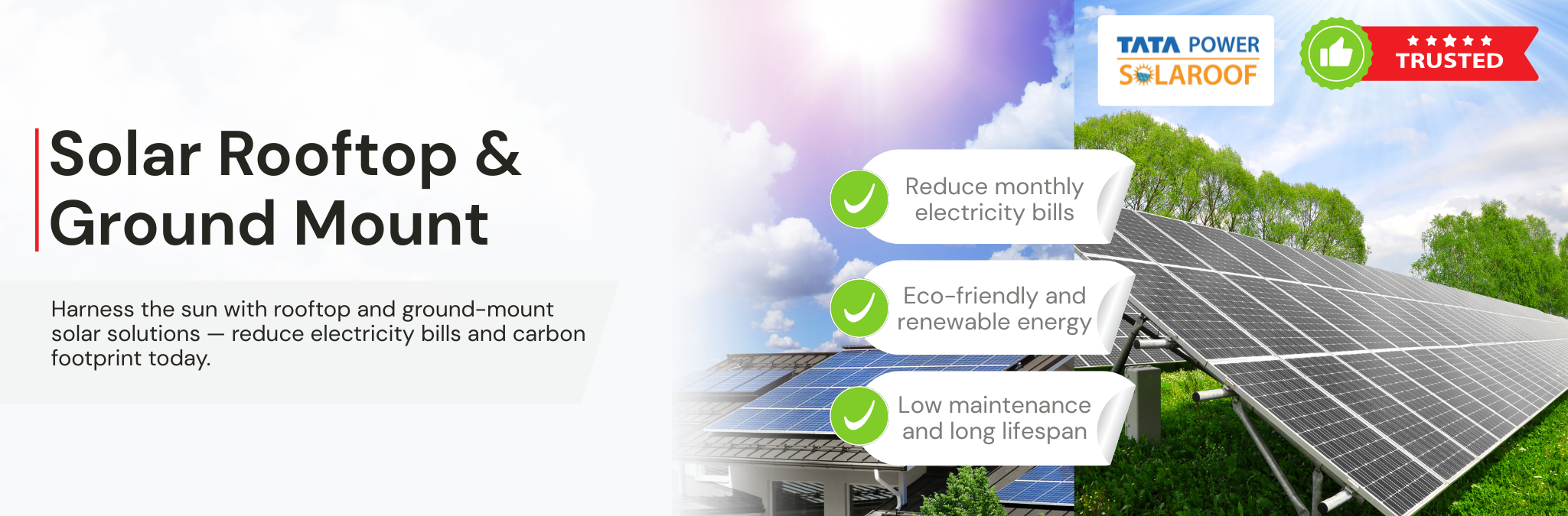 Banner 1 Solar Rooftop & Ground Mount